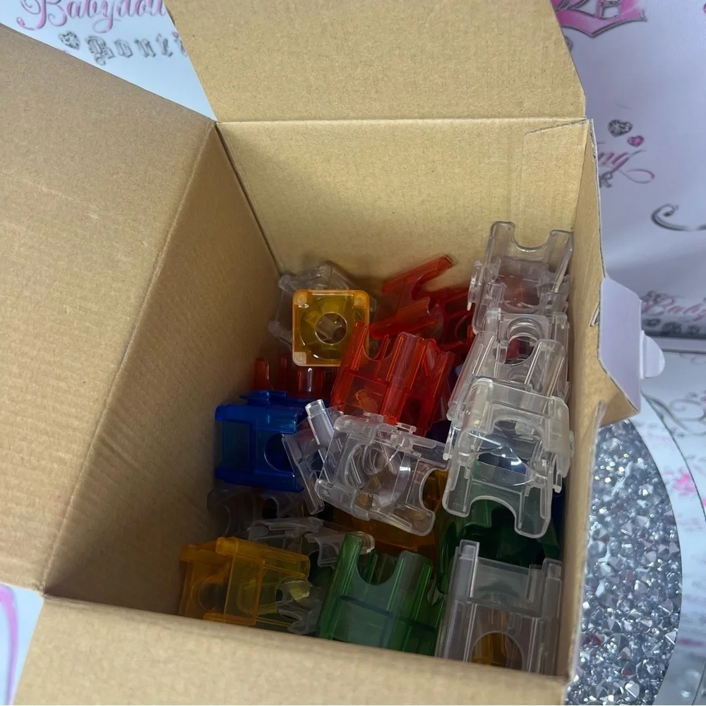 Q-Ba-Maze 2.0 marble run building blocks creative toy mind game multi Color